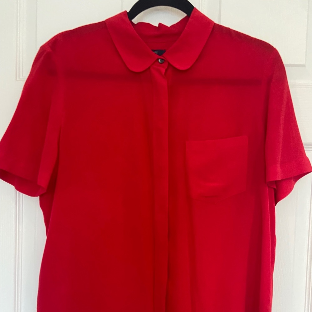 Madewell silk shirt